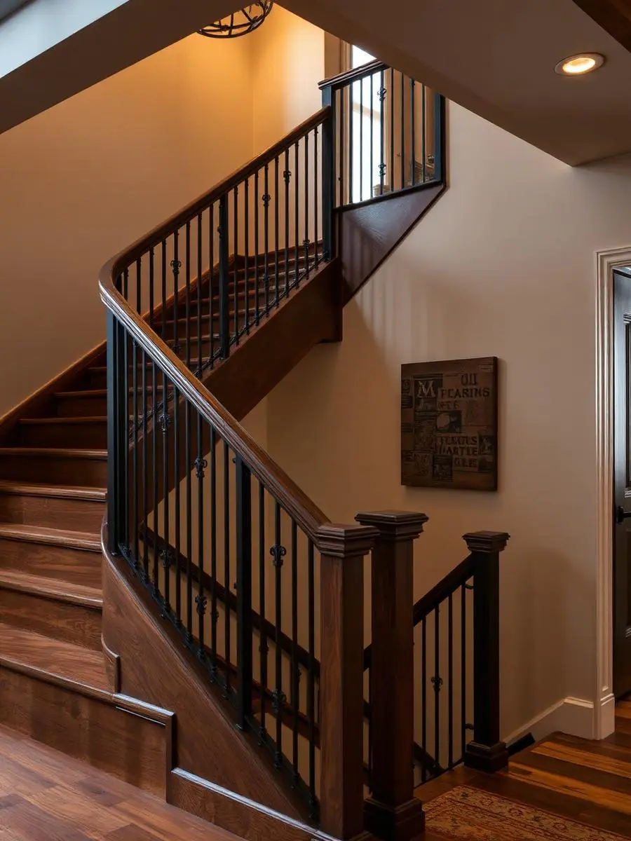 Hand-Built Staircase
